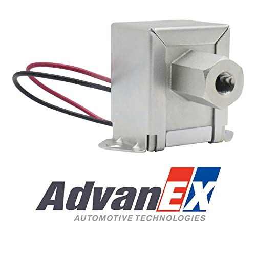 AdvanEX Universal Electric Fuel Pump 12V Heavy Duty Gas Diesel Inline 4.5-7PSI Metal Solid Petro Diesel Engine - Image 2