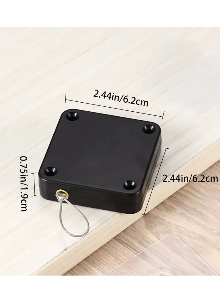 Generic Automatic Door Closer with Steel Cable – No-Drill Adhesive Mount, Silent Soft Close, Remote Touch Control – For Wooden, Mesh, Sliding, Double & Refrigerator Doors  - Image 5