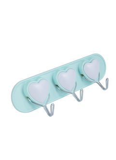 DELCASA Delcasa 3 Hook Heart Hanger DC2603  - Image 2
