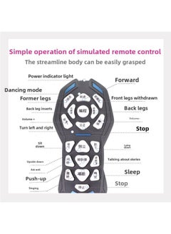 Generic Le Neng K16 Intelligent Robot Dog Programming Stunt Remote Control Dog Robot Music Dancing Story-telling Educational Toys-Color:Stunt Programming Robot Dog  - Image 4