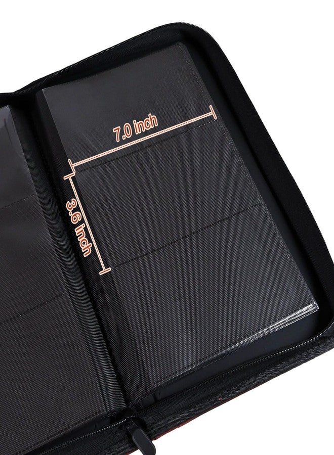 WITHYU Currency Album with 180 Pockets - WITHYU Ringless Banknote Collection Album with Clear Non-PVC Sleeves for Banknotes, Bills, Tickets, and Collectibles (Rust) - Image 5