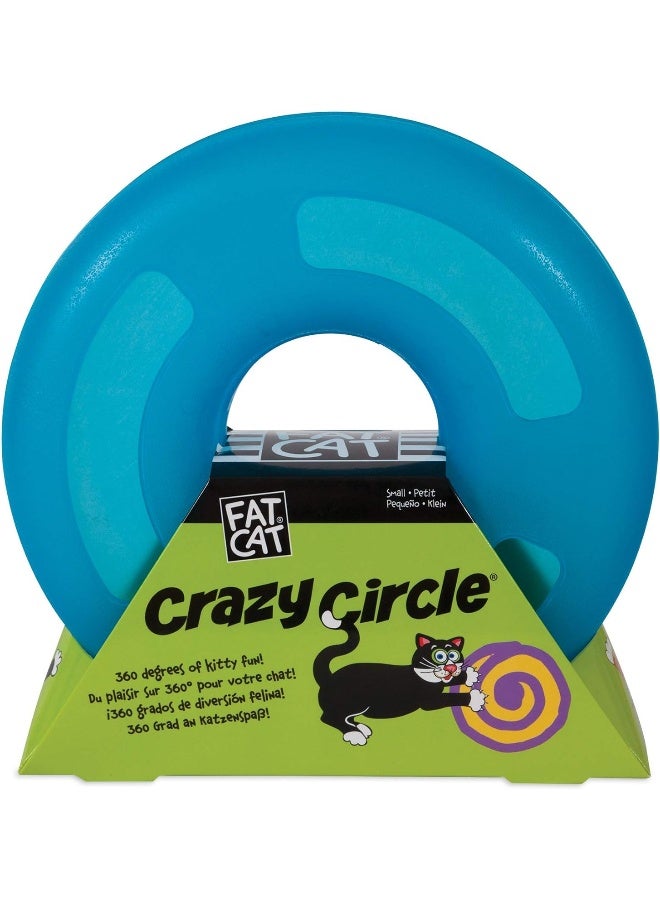 Petmate Fat Cat Crazy Circle, Small, Blue - Image 2