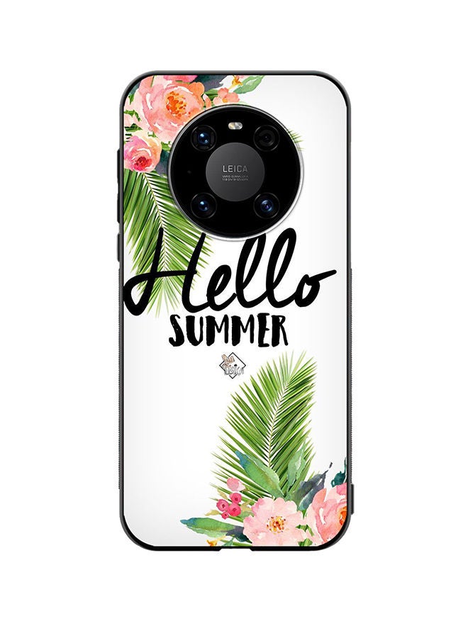 VR CREATIVE Protective Case Cover For Huawei Mate 40 Hello Summer Design Multicolour - Image 1