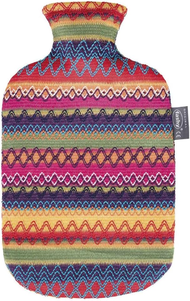 Fashy Fashy 2 L Peru-Design Cover Hot Water Bottle 