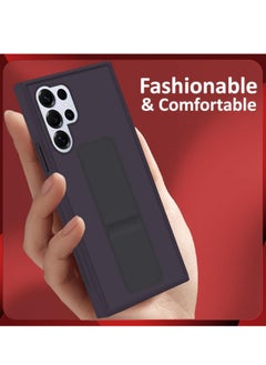 Houmt Samsung Galaxy S25 Ultra Case Cover Magnetic Car Mount Case Finger Grip holder Multi-function Shockproof Protective Cover Samsung Galaxy S25 Ultra 6.9-inch  - Image 2
