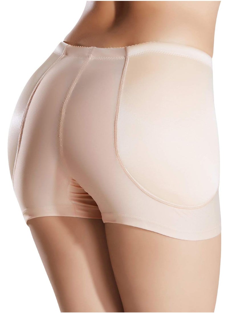 Rock Pow - Women's Padded Seamless Shapewear Panties Hip Enhancer Underwear Shaper Shorts - Image 1
