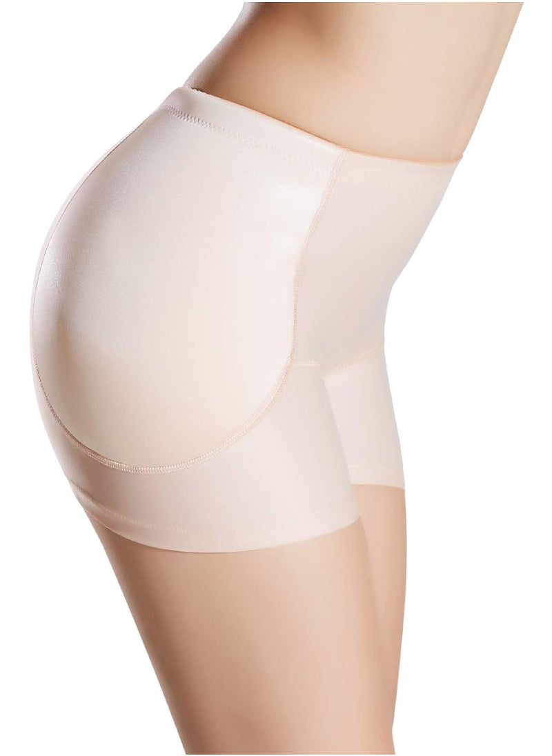 Rock Pow - Women's Padded Seamless Shapewear Panties Hip Enhancer Underwear Shaper Shorts - Image 1