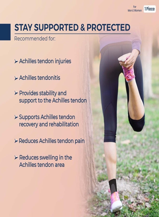 Sorgen Plastic Ankle Support For Pain Relief|Ankle Brace For Achilles Tendonitis Support|It's A Pain Terminator Socks For Stability, & Recovery|Ankle Protection Sleeve For Women & Men (Medium) - Image 4