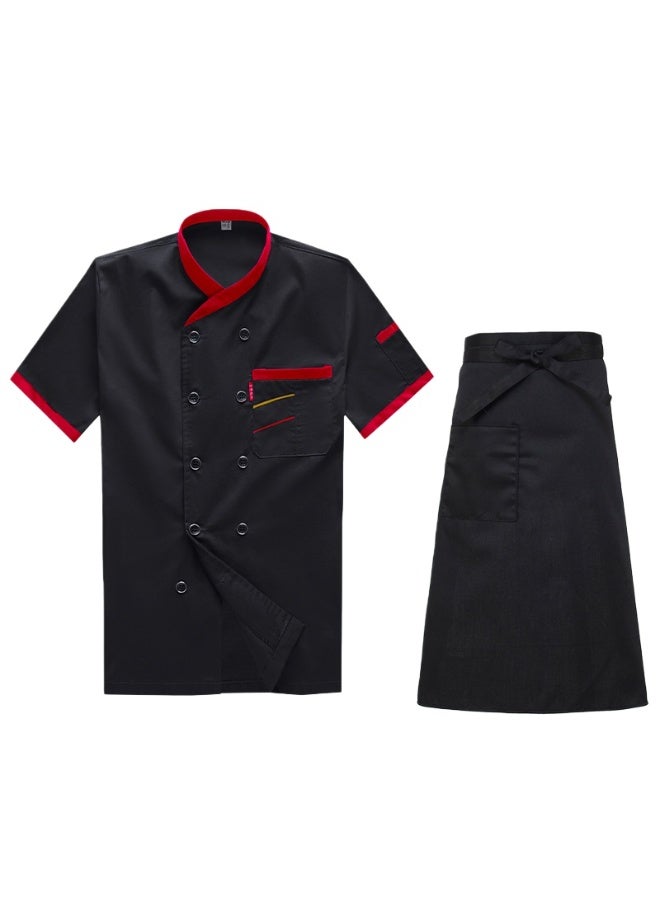 KUYING New Chef Workwear Top+Apron Set - Image 1