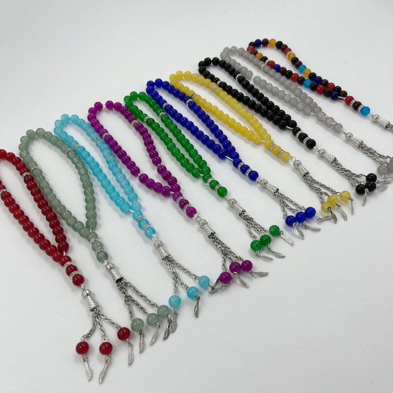 Hot-selling Cross-border 33-Count 8mm Glass Handheld Bead Counter for Bracelets and  Necklaces - Image 4
