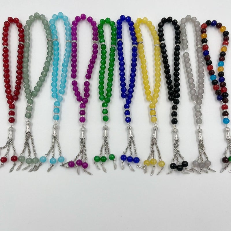 Hot-selling Cross-border 33-Count 8mm Glass Handheld Bead Counter for Bracelets and  Necklaces - Image 3