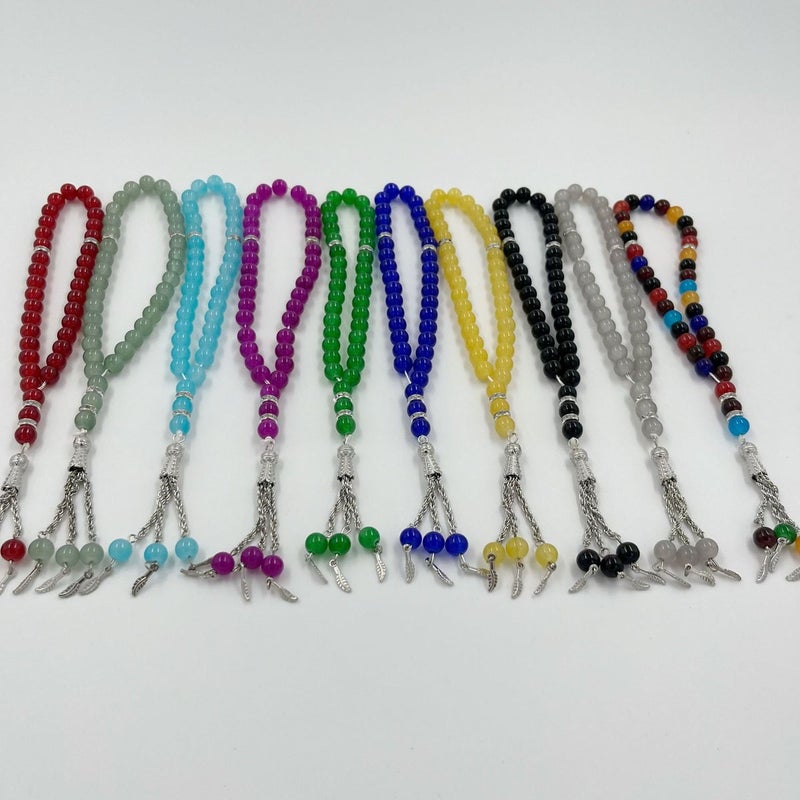 Hot-selling Cross-border 33-Count 8mm Glass Handheld Bead Counter for Bracelets and  Necklaces - Image 2