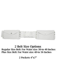 Fabienne 2-Piece Ihram Towel Set for Men with Plus Size Belt for Waists Over 40 Inches - Non-Stitched Umrah Towel, Pure White Hajj Towel Ihram for Men  - Image 3