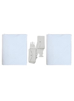 Fabienne 2-Piece Ihram Towel Set for Men with Plus Size Belt for Waists Over 40 Inches - Non-Stitched Umrah Towel, Pure White Hajj Towel Ihram for Men  - Image 2