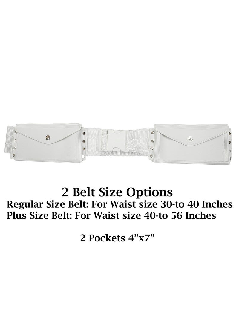 Fabienne 2-Piece Ihram Towel Set for Men with Belt Plus Size for Waists Over 40 Inches  Non-Stitched Umrah Towel for Men 210x110cm Pure White Hajj Towel Ihram for Men - Image 4