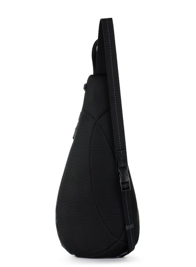 Sakroots On The Go Large Sling Backpack in Eco-Twill, Convertible Crossbody Bag, Black Spirit Desert - Image 5