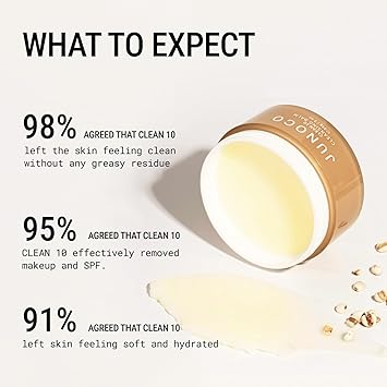 JUNO & Co. JUNOCO Clean 10 Cleansing Balm Minimal Ingredient Makeup Remover 85g - Image 2
