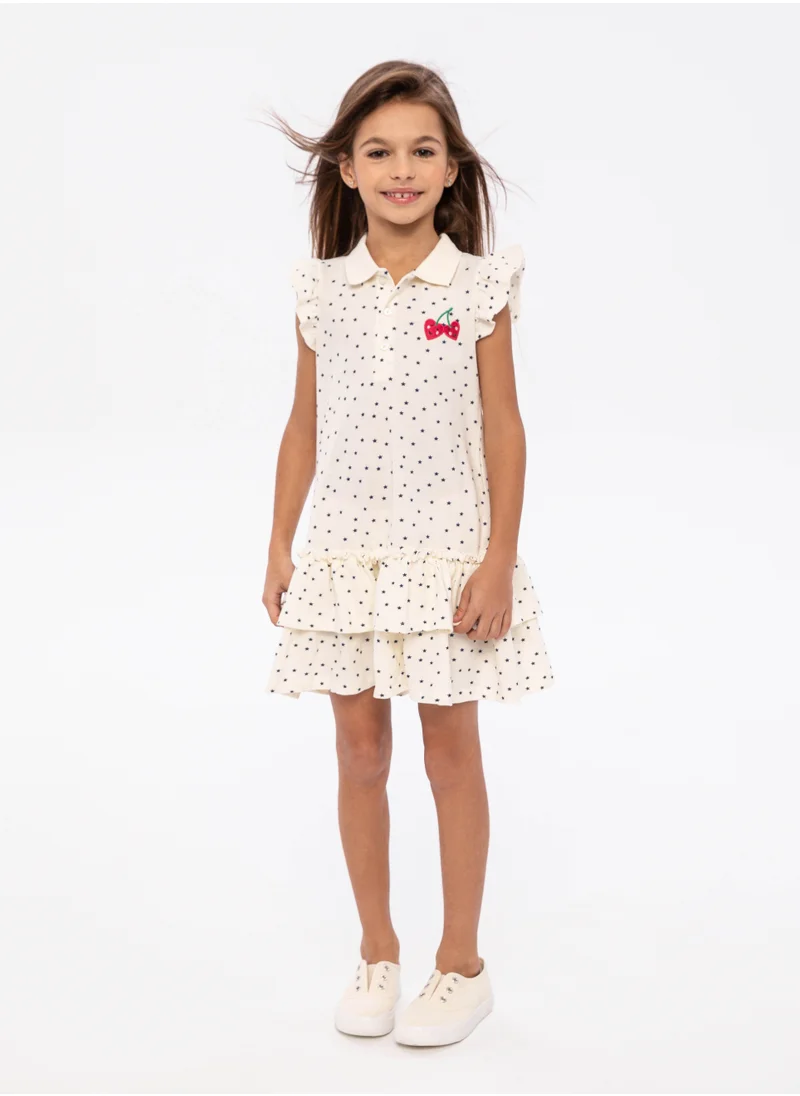 MINOTI Kids Printed Polo Dress