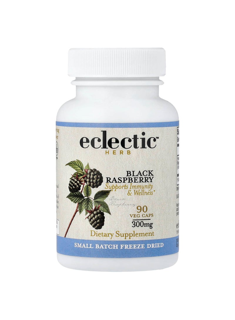 Eclectic Herb Black Raspberry, 300 mg, 90 Veg Caps