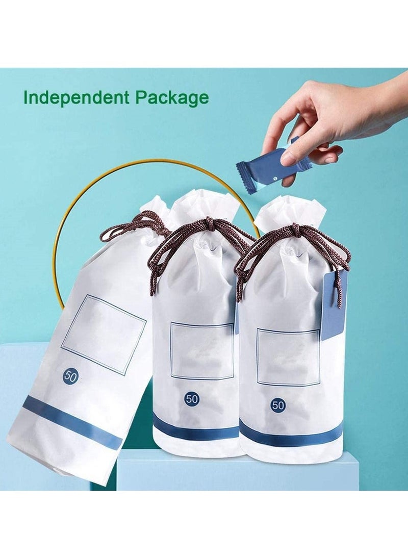50PCS Mini Compressed Towels, Disposable Compressed Face Towel, Portable Compressed Cotton Coin Tissue Home Hand Wipes Toilet Paper Tablets for Travel Home Outdoor Camping Hiking, Sport, Beauty Salon  - Image 5