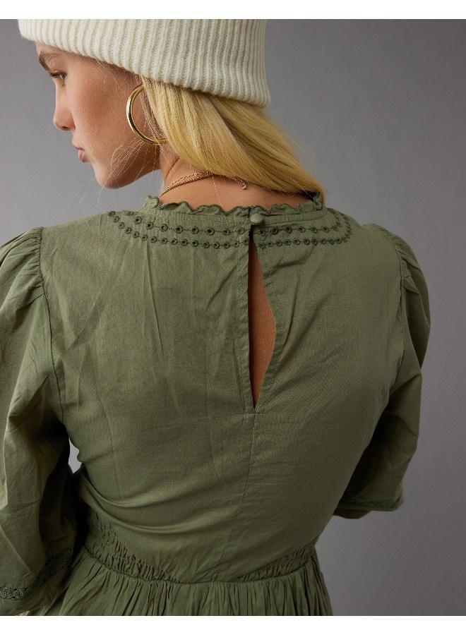 امريكان ايجل فستان قصير مطرز - Image 4