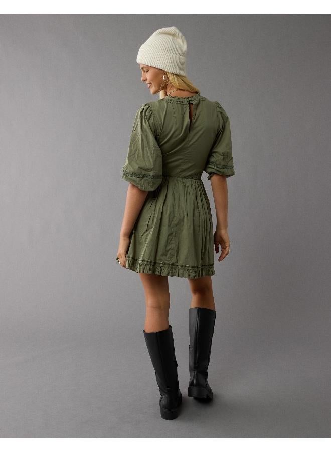 امريكان ايجل فستان قصير مطرز - Image 5