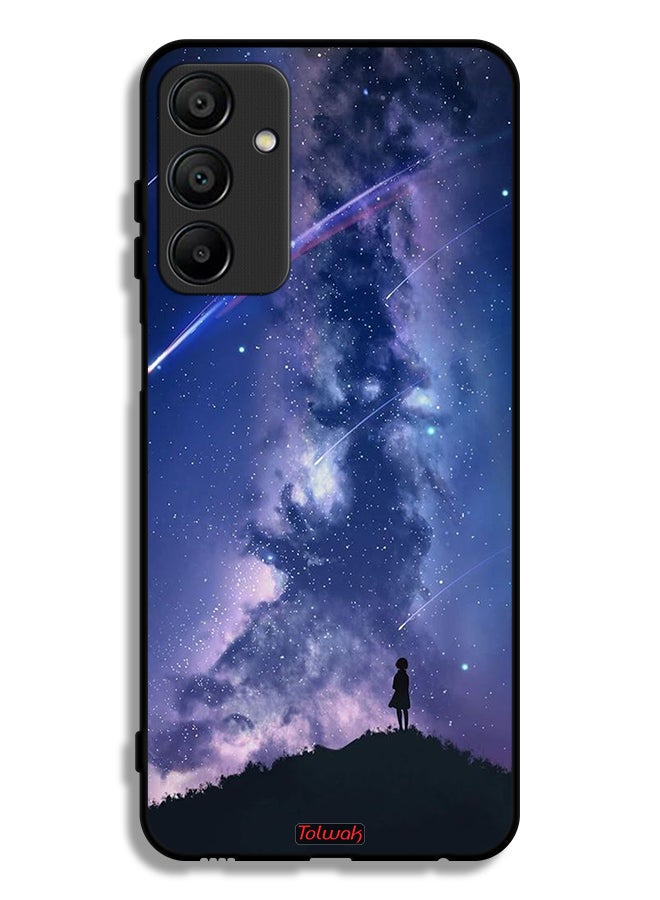 Tolwak Samsung Galaxy A15 4G Protective Case Cover Moving Stars - Image 1