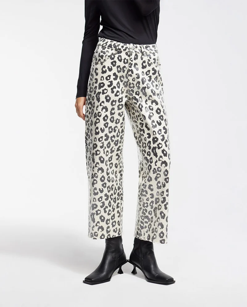 Lola Casademunt Sequinned print trousers