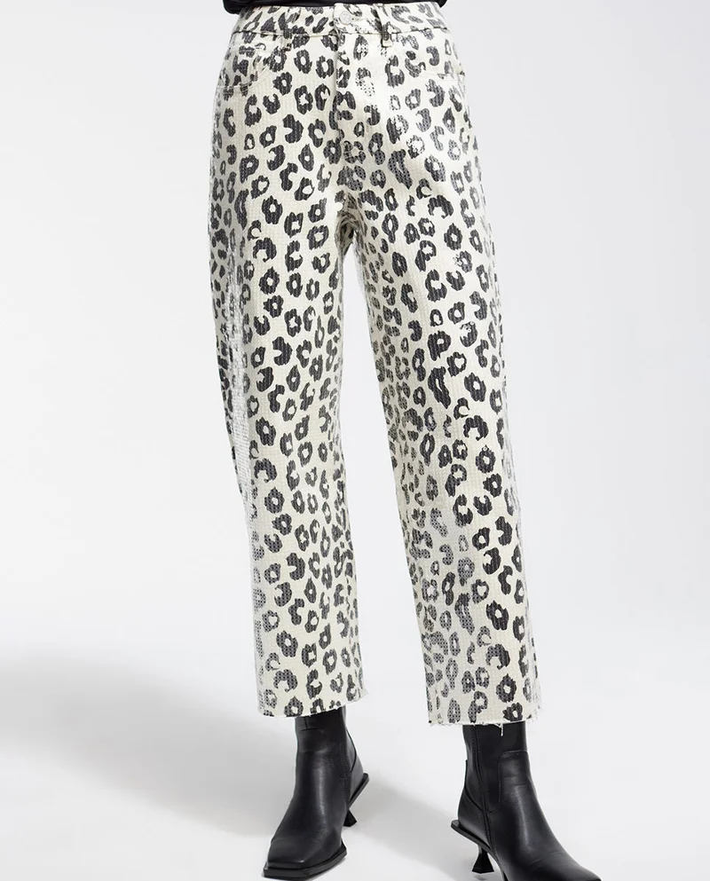 Lola Casademunt Sequinned print trousers