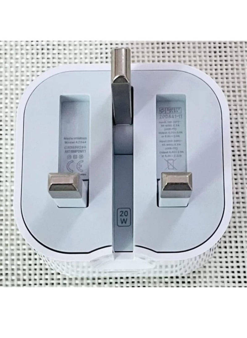 MUNTAQI Fast Charging Wall 20W Adapter Compatible with Apple iPhone 13 Pro Max/12 Pro Max/11PRO /iPad - Image 5