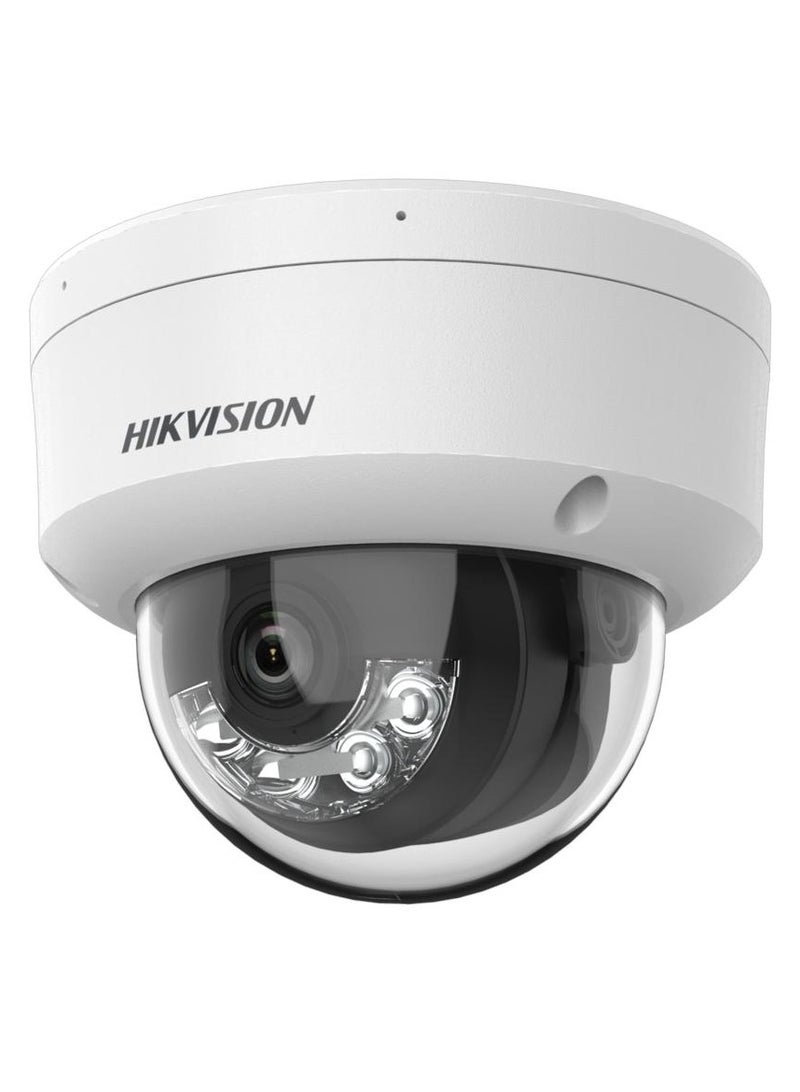HIKVISION 6 MP Smart Hybrid Light Fixed Dome Network Camera - Image 1