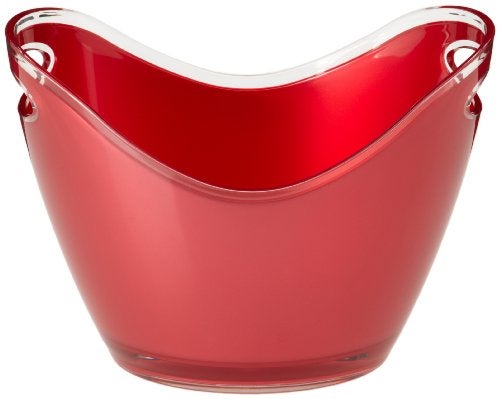 Prodyne Vino Gondola Wine Bucket, Red, 2 Bottle - Image 4