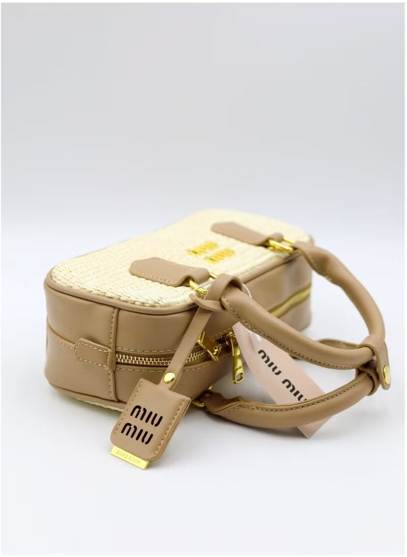 Miu Miu Bowling Pleated Vintage Crossbody Shoulder Bag  - Image 3