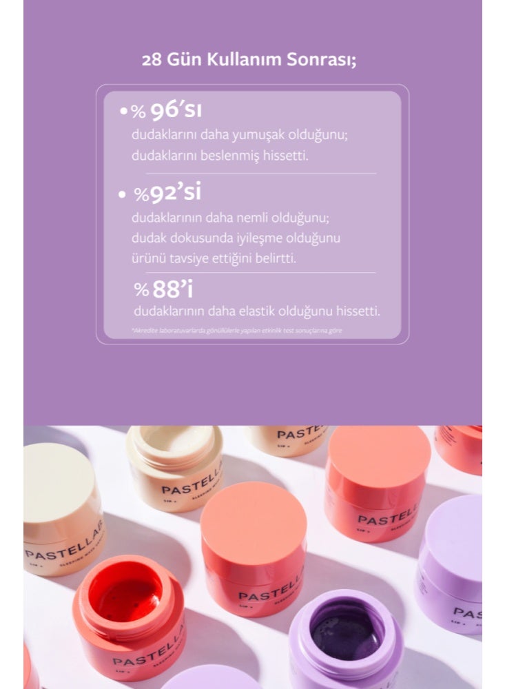 Pastel Lab Blueberry Hydrating Overnight Lip Mask – 10g - Image 2
