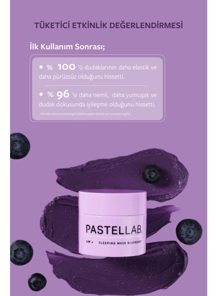 Pastel Lab Blueberry Hydrating Overnight Lip Mask – 10g - Image 4