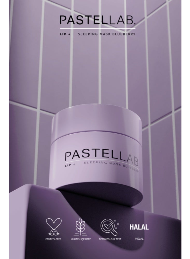 Pastel Lab Blueberry Hydrating Overnight Lip Mask – 10g - Image 3