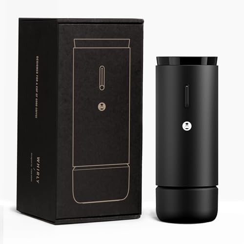 TIMEMORE Burr Coffee Grinder Portable Electric Grinder with Metal Body 30 Precise Settings for Espresso to French Press Low Noise Design Auto Stop Clog Protection for Home Outdoor Use Black - Image 1