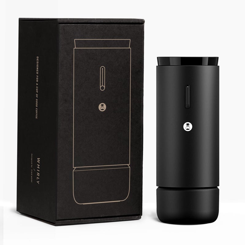 TIMEMORE Burr Coffee Grinder Portable Electric Grinder with Metal Body 30 Precise Settings for Espresso to French Press Low Noise Design Auto Stop Clog Protection for Home Outdoor Use Black - Image 2