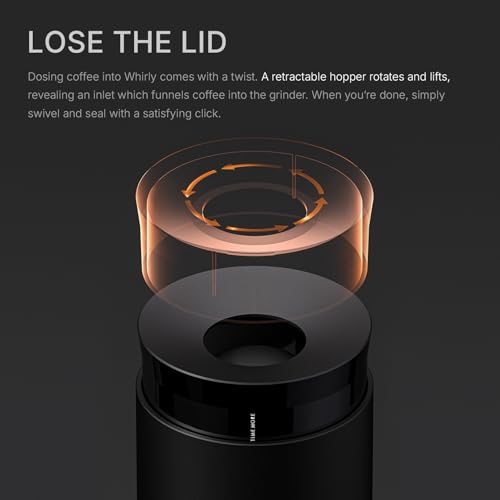 TIMEMORE Burr Coffee Grinder Portable Electric Grinder with Metal Body 30 Precise Settings for Espresso to French Press Low Noise Design Auto Stop Clog Protection for Home Outdoor Use Black - Image 3
