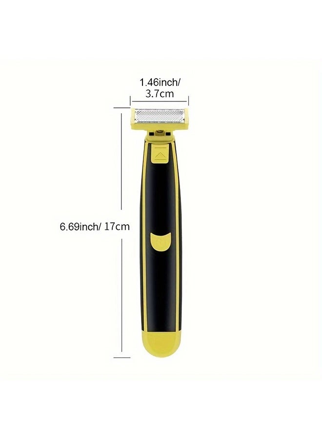 قائمة المنتجات ذات الصلة لحلاقة اللحية والحلاقة للرجال، الحلاقة الرطبة والجافة للجسم الكامل مع 4 مشطات، الحلاقة الكهربائية للرجال القابلة لإعادة الشحن لحلاقة الوجه، اللحية والشعر والجسم، الهدايا للرجال - Image 3