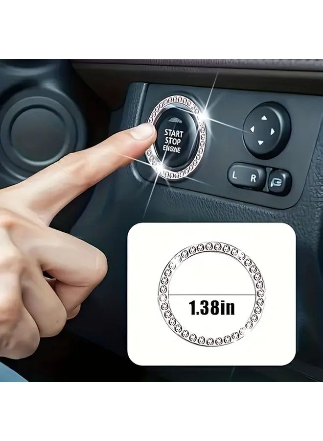 Red Universal Car Steering Wheel Cover Set With Daisy Vent Clips Non Slip Breathable - Image 4