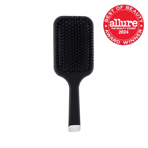 ghd The All-Rounder Paddle Hair Brush ― Detangling Hair Brush for Thick Hair ― Broad Flat Base to Create Straight and Sleek Blow-Dries ― Set Your Style, Brush Out Waves, and Add Texture ― Black - Image 4