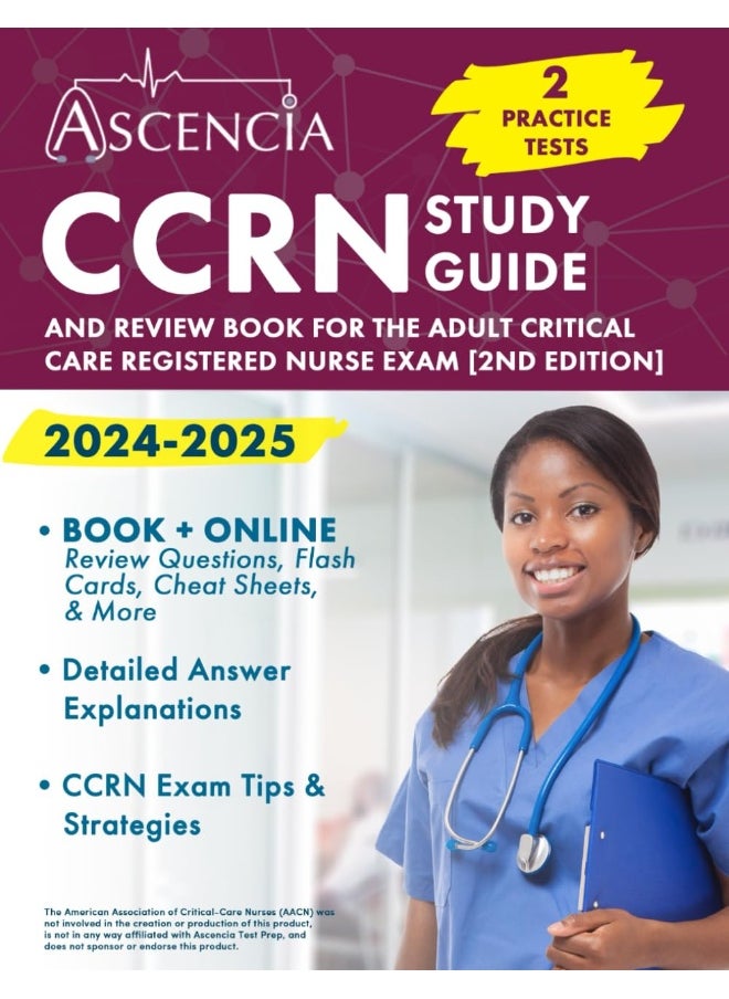 null - CCRN Study Guide 2024-2025: 2 Practice Tests and Review Book for the Adult Cri - Image 1