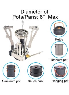 Portable Camping Stove - Pocket Rocket Backpacking Stove with Piezo Ignition, Lightweight Camp Stove for Hiking, Backpacking, Camping, Emergency, Trekking - pzsku/Z6ADD9B32B9343C559A24Z/45/_/1699253410/d3ddd9ab-48ed-4fcd-a239-084707538777