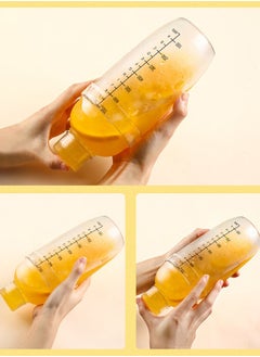 Generic Lemon Tea Fruit Juice Shaker Cup Drink Tool For Thickened Hand Coffee Tea Milk Tea 700ml with Built In Strainer  - Image 4