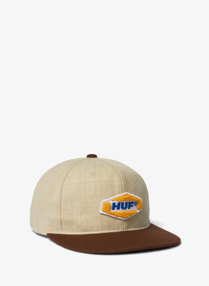 HUF Sparked Snapback Flat Peak Cap - Image 4