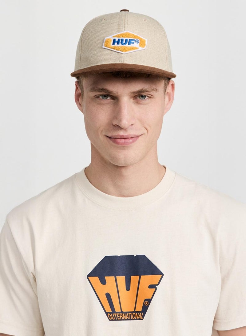 HUF Sparked Snapback Flat Peak Cap - Image 5