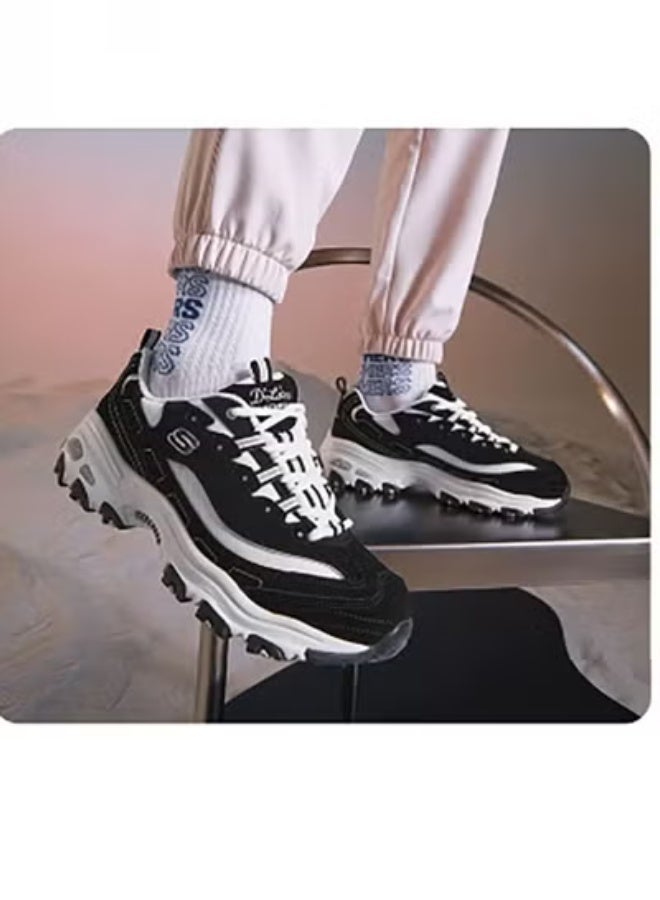 Skechers new women's shoes spring and summer breathable classic thick sole heightening casual sports dad shoes - Image 4