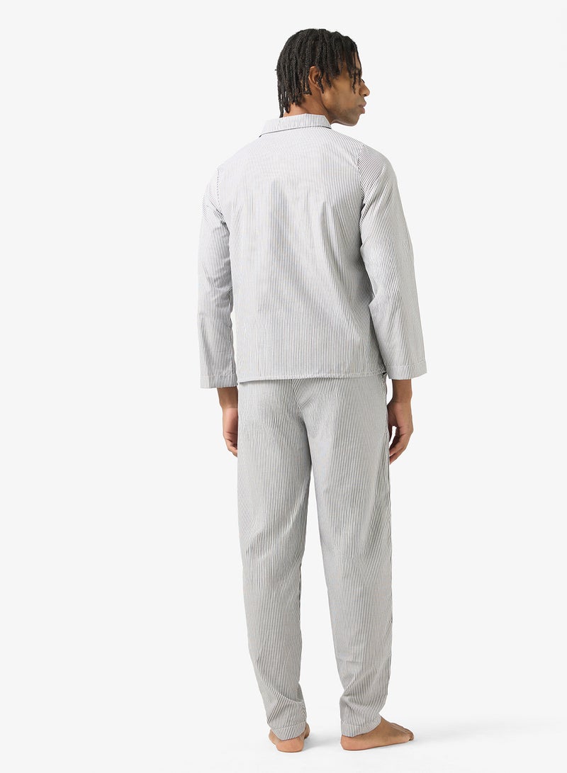 Robert Wood Nightwear Shirt & Pants Set - Image 2