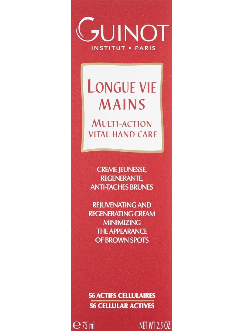 Guinot Longue Vie Multi-Action Vital Hand Care, 2.5 oz - Image 2